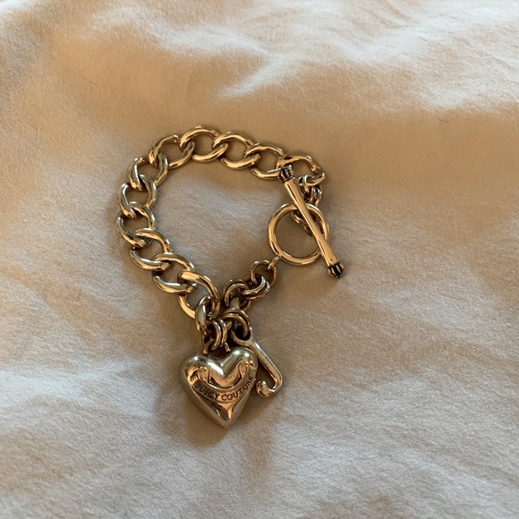 Gold Juicy Couture Chain Bracelet - Picture 2 of 4